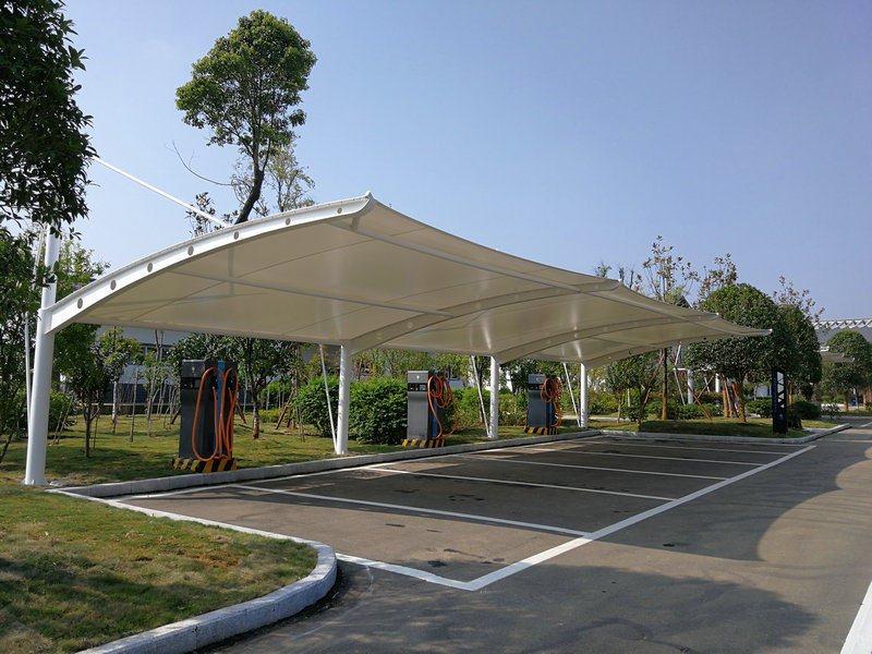 膜結(jié)構(gòu)停車棚